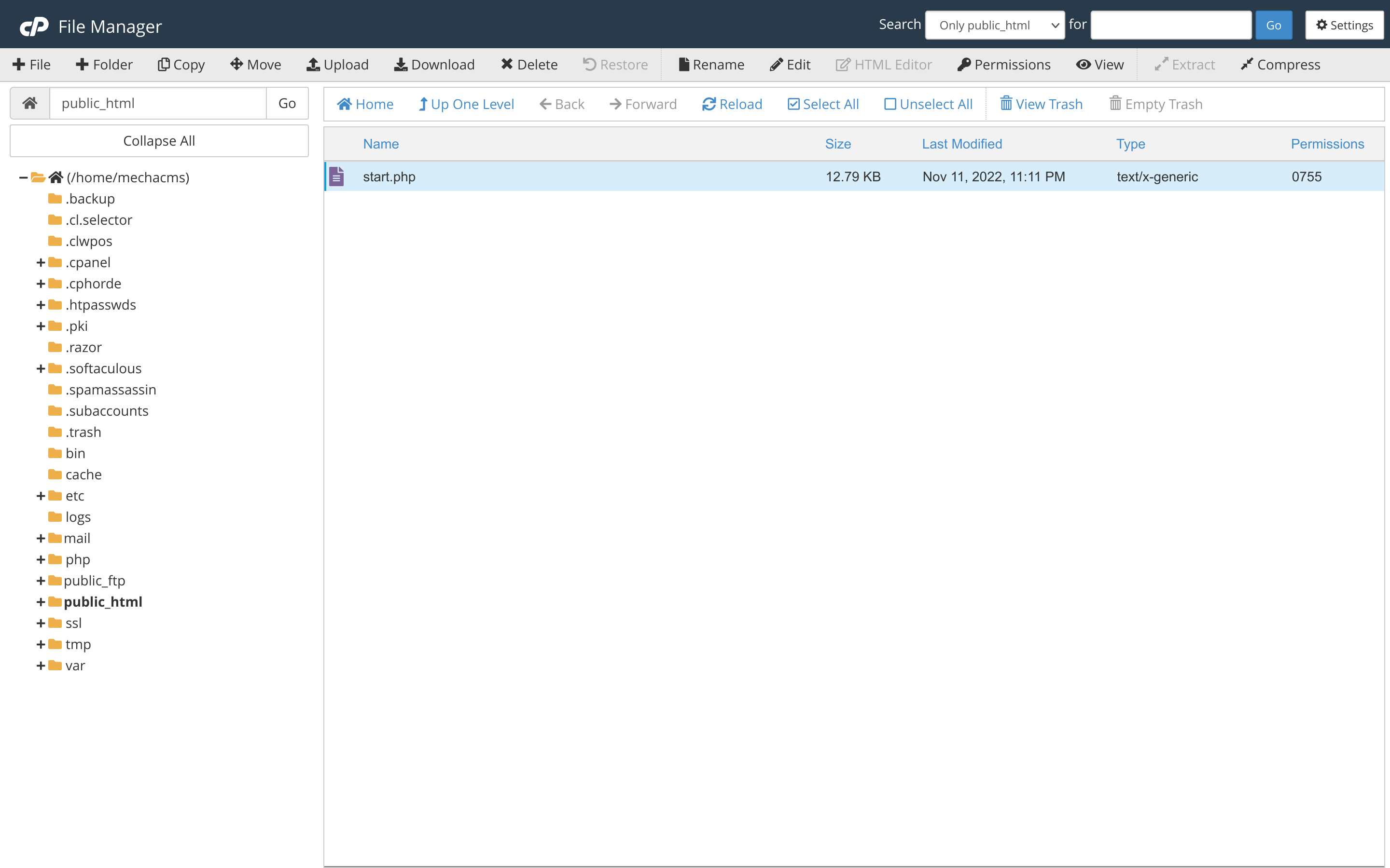 cPanel